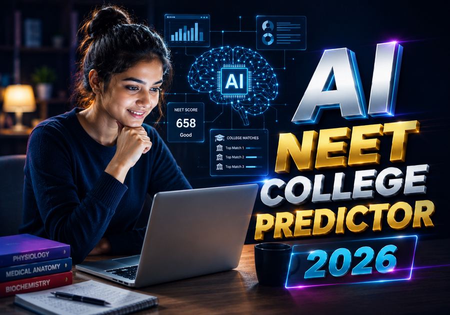AI NEET College Predictor 2026 — chat with our AI counsellor